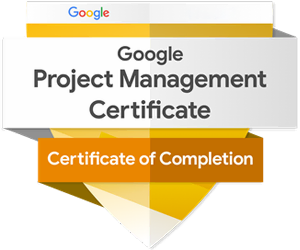 Google Certification – Project Management Certificate