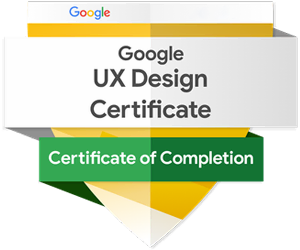 Google Certification – UX Design Certificate